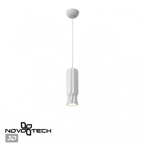 Светильник подвесной гипсовый, длина провода 2м (есть возможность покраски) NOVOTECH 370982