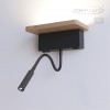 Настенный светильник-полка с подсветкой/USB ODEON LIGHT 3868/8WL