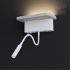 Настенный светильник-полка с подсветкой/USB ODEON LIGHT 3869/8WL