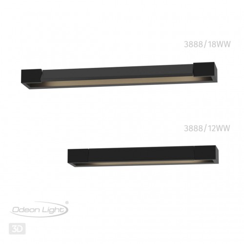 Настенный светильник ODEON LIGHT 3888/18WB