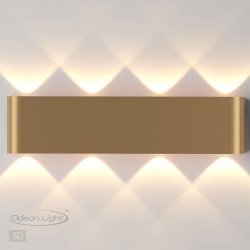 Настенный светильник ODEON LIGHT 3893/8WL
