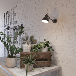 Настенный светильник на кронштейне ODEON LIGHT 4125/1W