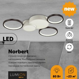 Люстра потолочная LUMION 5253/80CL