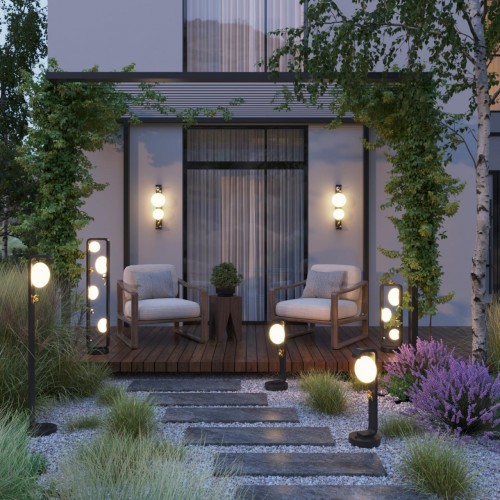 Уличный наземный светильник -торшер 110см IP54 ODEON LIGHT EXCLUSIVE 5434/4FB