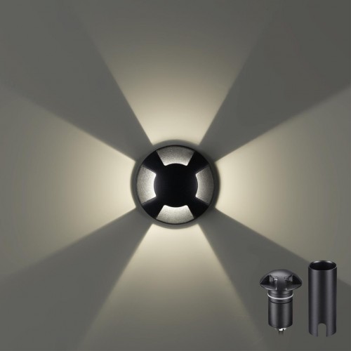 Встраиваемый грунтовый светильник ODEON LIGHT 6662/3GL