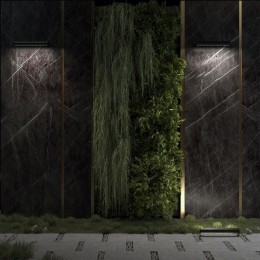 Уличный фасадный светильник ODEON LIGHT 7040/14WL