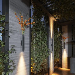 Уличный фасадный светильник ODEON LIGHT 7141/6WLA