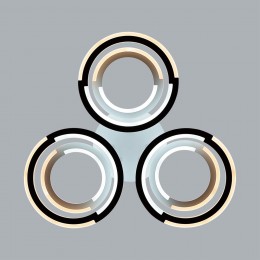 Потолочный светильник LUMION 8028/80CL