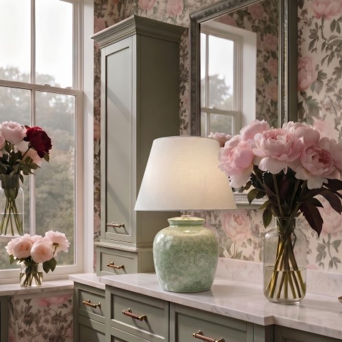 10491T Green Настольная лампа LOFT IT Orchid