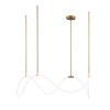 10388P/C Brass Подвесной светильник LOFT IT Thread