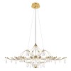 10587/1000 Gold Asfour Подвесной светильник LOFT IT Mira
