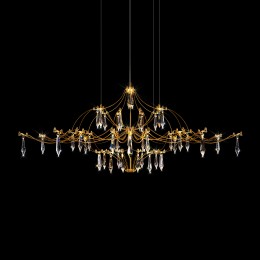 10587/1000 Gold Asfour Подвесной светильник LOFT IT Mira