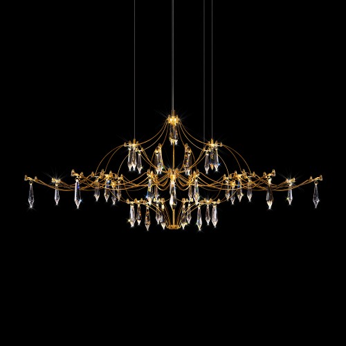 10587/1000 Gold Asfour Подвесной светильник LOFT IT Mira