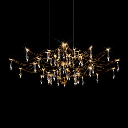 10587/1000 Gold Asfour Подвесной светильник LOFT IT Mira