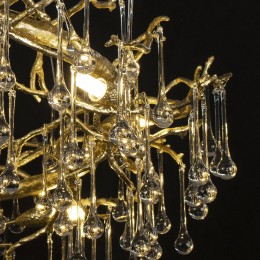 10068/800 GD Подвесная люстра LOFT IT Bijout