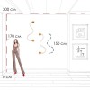 10388W Brass Настенный светильник LOFT IT Thread