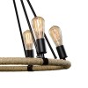 LOFT1861/6 Подвесная люстра LOFT IT Rope filament