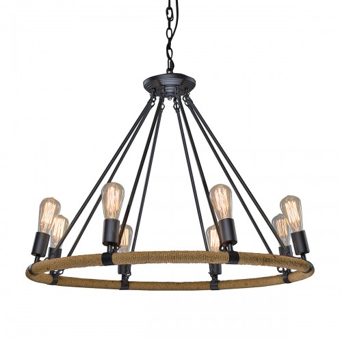 LOFT1861/8 Подвесная люстра LOFT IT Rope filament