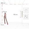 10408W/1000 Настенный светильник LOFT IT Mondrian