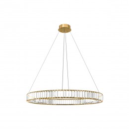 10135/800 Gold Подвесной светильник LOFT IT Crystal ring
