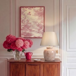 10491T Red Настольная лампа LOFT IT Orchid