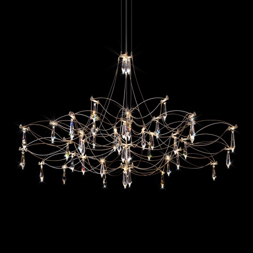 10590/1000 Silver Asfour Подвесной светильник LOFT IT Mira