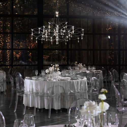 10590/1000 Silver Asfour Подвесной светильник LOFT IT Mira