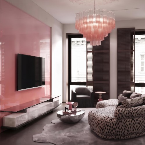 10580/800 Clear pink Подвесной светильник LOFT IT Murano