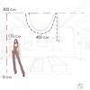 10388A Black Потолочный светильник LOFT IT Thread