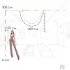 10388A Brass Потолочный светильник LOFT IT Thread