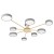 10316/8 Grey Потолочный светильник LOFT IT Sunrise 10316/8 Grey Потолочный светильник LOFT IT Sunrise