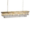 10019/1200R Подвесная люстра LOFT IT Prism Clear