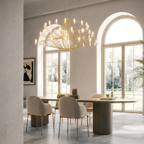 10476 Silver  Подвесной светильник LOFT IT Coppelia