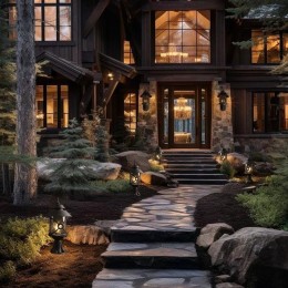 100021W Уличный настенный светильник LOFT IT Prato