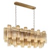 10580/1000R Champagne Подвесная люстра LOFT IT Murano
