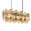 10580/1000R Champagne Подвесная люстра LOFT IT Murano
