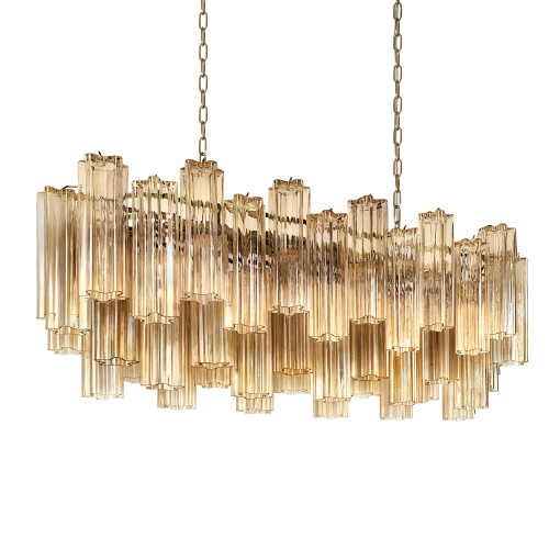 10580/1000R Champagne Подвесная люстра LOFT IT Murano