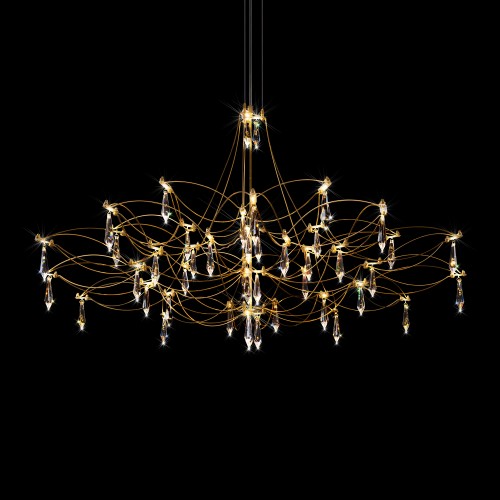 10590/1000 Gold Asfour Подвесной светильник LOFT IT Mira