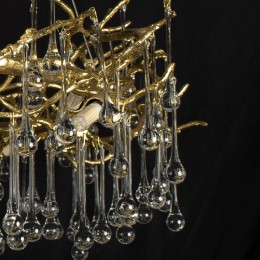 10068/1000 GD  Подвесная люстра LOFT IT Bijout