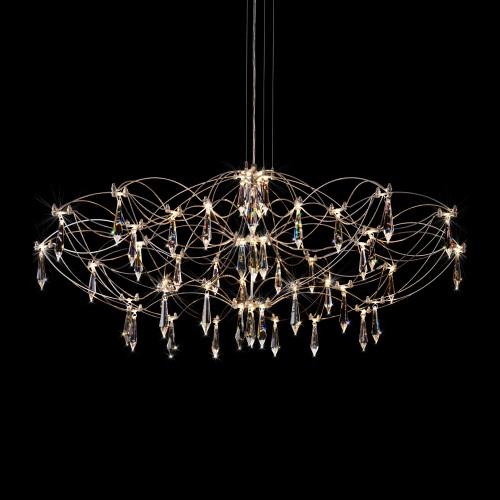 10586/900 Silver Asfour Подвесной светильник LOFT IT Mira