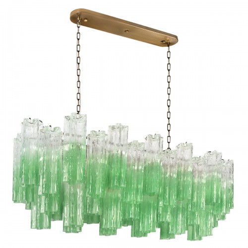 10580/1000R Clear green Подвесной светильник LOFT IT Murano