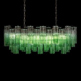 10580/1000R Clear green Подвесной светильник LOFT IT Murano