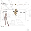 10401/600M Подвесная люстра LOFT IT Britannica