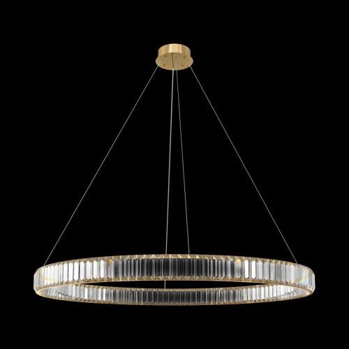 10135/1000 Gold Подвесной светильник LOFT IT Crystal ring