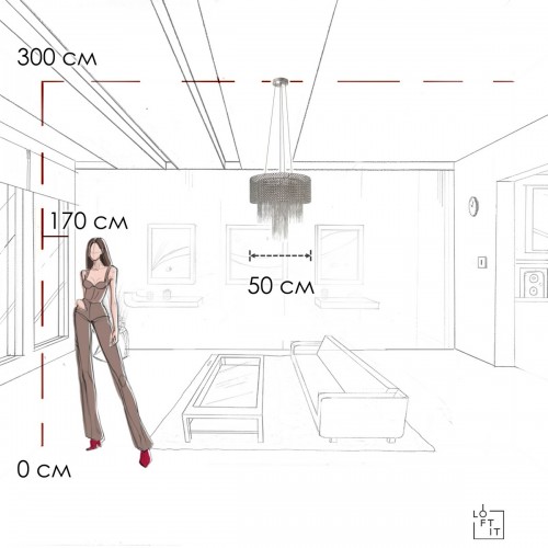 10406/500 Подвесная люстра LOFT IT Opera