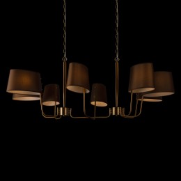 10527/8 Brass Подвесной светильник LOFT IT Hilton