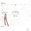 10408/1000 Подвесной светильник LOFT IT Mondrian
