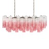10580/1000R Clear pink Подвесной светильник LOFT IT Murano