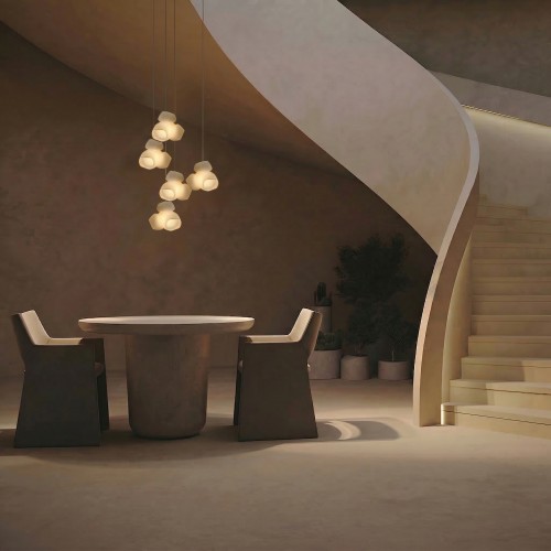 10467P Black Подвесной светильник LOFT IT Cluster