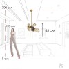 10401/600S Подвесная люстра LOFT IT Britannica